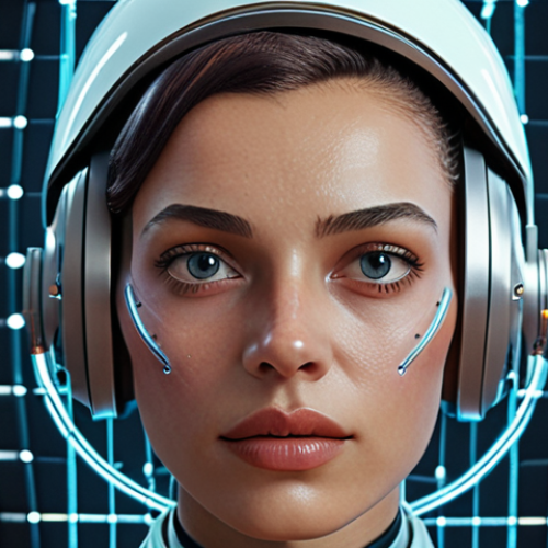**Retro Futuristic Facial Recognition