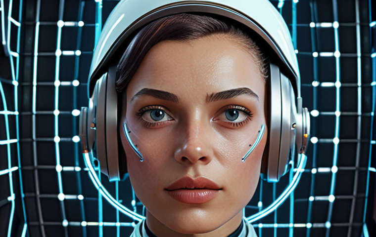 **Retro Futuristic Facial Recognition